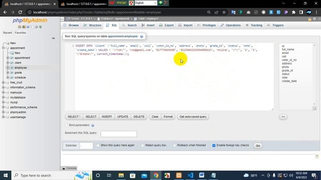 Part#8 Appointment Project || MySQL Tutorial With Bengali Language. সম্পূর্ণ সহজ বাংলায় MySQL শিখুন смотреть онлайн