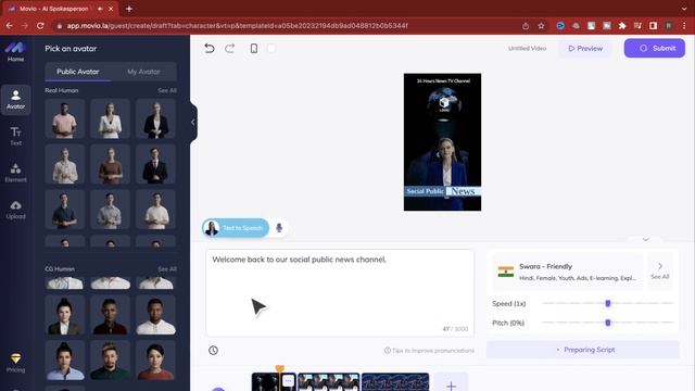 How to Create Videos Using AI Actors for free | Create your Free AI video смотреть онлайн