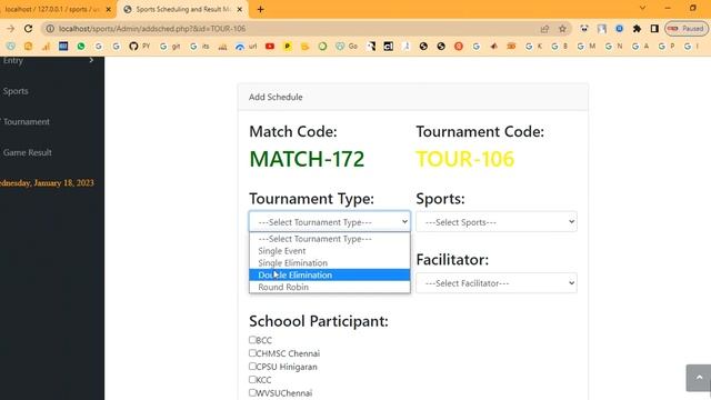 Sports Scheduling in PHP смотреть онлайн