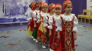 Танец "Березка" в детском саду. Автор- Дарья Калашникова.