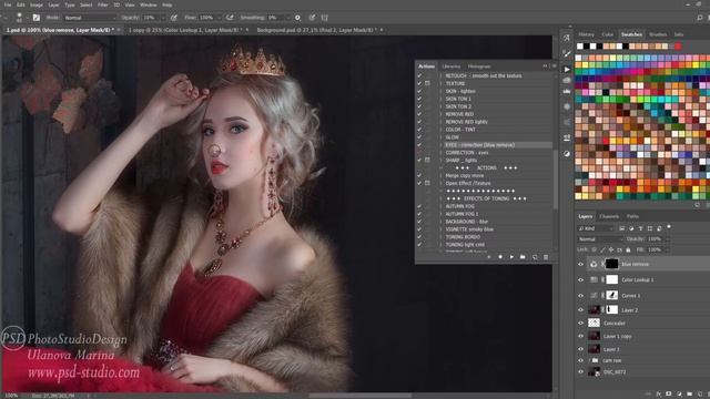 ОБРАБОТКА СТУДИЙНОГО ФОТО. AUTUMN SET смотреть онлайн