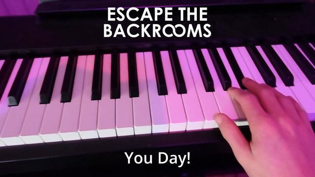 YOU DAY! Piano Easy | Escape the Backrooms смотреть онлайн