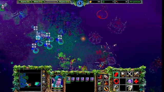 Warcraft III: Reforged: Прохождение 32. Кампания Ночных эльфов. Дочери луны смотреть онлайн
