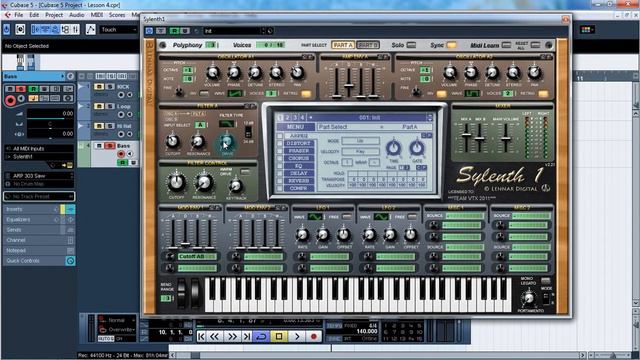 Уроки синтеза. Создание перкуссионного баса (Synthesis Tutorial 01) смотреть онлайн