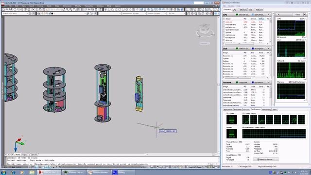 AutoCAD x64 Performance Comparison i3 / i7 смотреть онлайн
