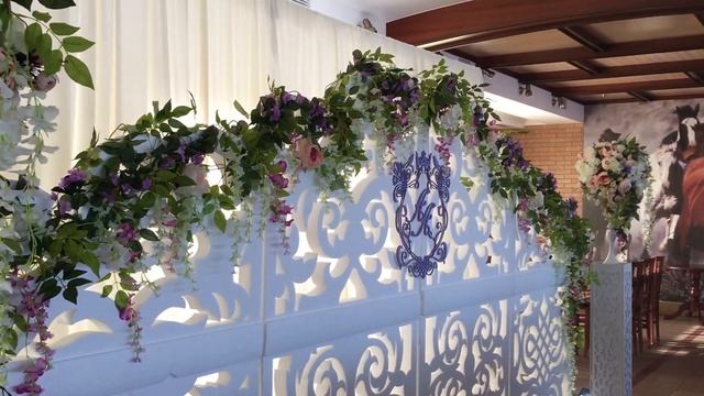 ажурная ширма в оформлении свадебного зала смотреть онлайн