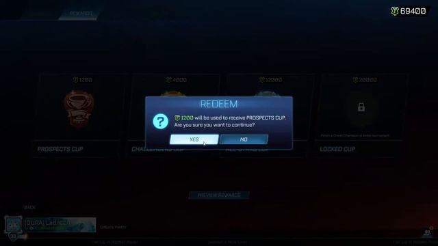 Ladneem Rocket League - 3 Prospects Cup Tournament Rewards Opening (part 14)