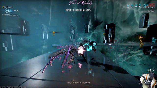 Warframe. Тест на 30 ранг мастерства. Прохождение на Титании. смотреть онлайн