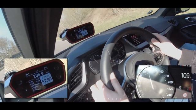 BMW M135i F40 XDrive | 0-100 100-200 | Acceleration RaceBox Sound