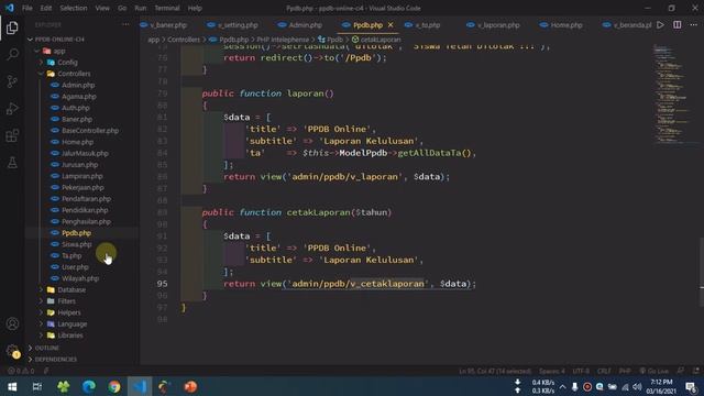 45 PPDB Online Codeigniter 4 - Laporan Kelulusan (Part 1) смотреть онлайн