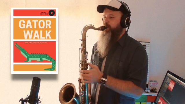 Gator Walk (For Saxophone Eb/Bb , C instruments) Jazz Funk , Soul Jazz смотреть онлайн