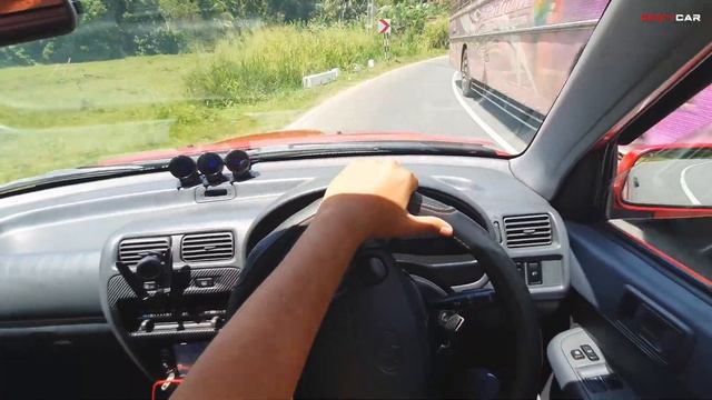 Toyota Starlet Glanza V EP91 POV Drive [2K] смотреть онлайн