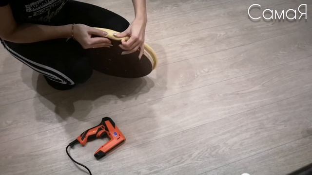 Перетяжка барного стула в домашних условиях смотреть онлайн