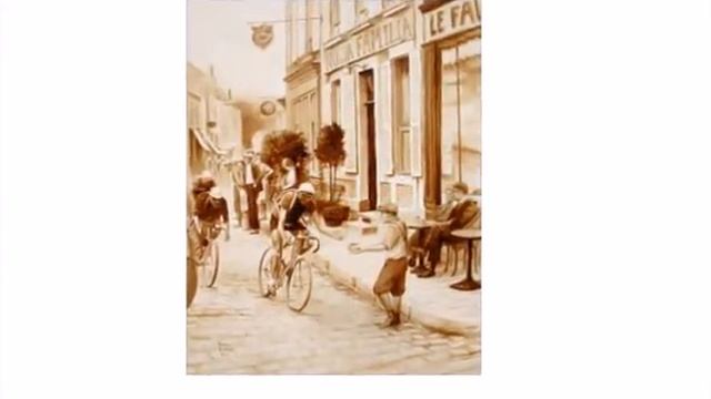 Кофе-Арт в живописи. Karen Eland