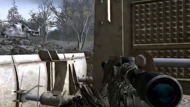 Прохождение миссии ВСЕ В КАМУФЛЯЖЕ Call of duty 4 modern warfare 1 смотреть онлайн