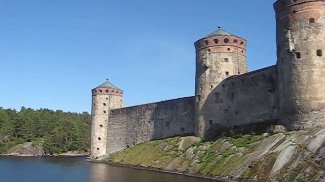 Olavinlinna Castle,Savonlinna,FIN. смотреть онлайн