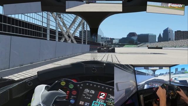 rFactor 2 AI - INDYCAR: St. Petersburg смотреть онлайн