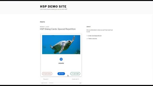 H5P Dialog Cards Spaced Repetition смотреть онлайн