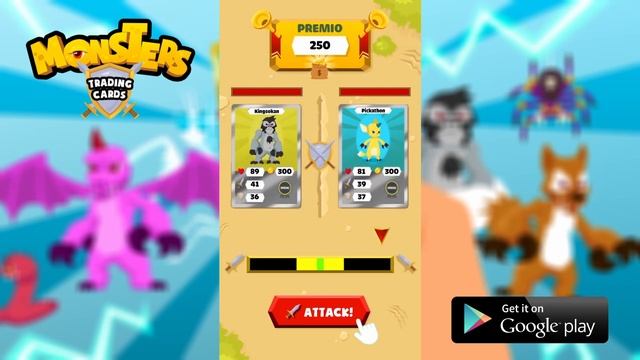 Monsters TCG Trading Card Game смотреть онлайн