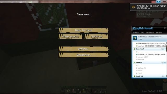 Мой сервер Minecraft 1.2.5 DayZ 1.4 смотреть онлайн