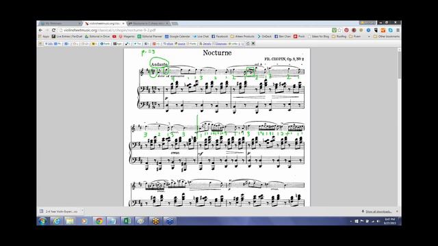 Learn Nocturne in D Major - 2-4 Year Violin Experience Class смотреть онлайн