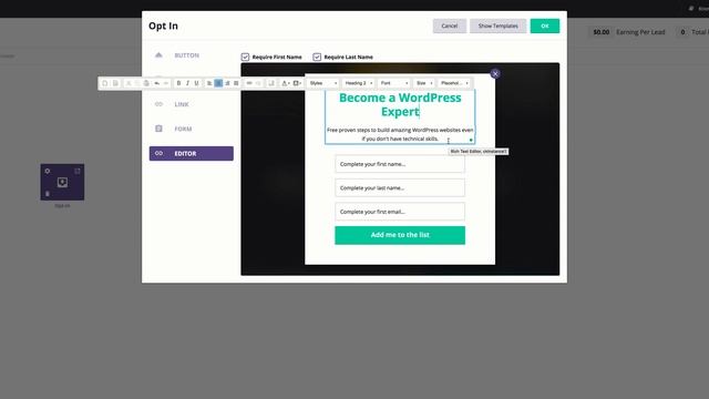 Market Hero Tutorial: How to add optin form to your website смотреть онлайн