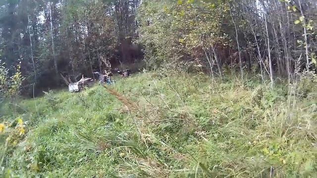 Испытываем НИЗКИЕ ГУСЕНИЦЫ в лес за ОПЯТАМИ смотреть онлайн