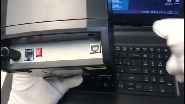Принтер этикеток Xprinter 365B (настройка,подключение)