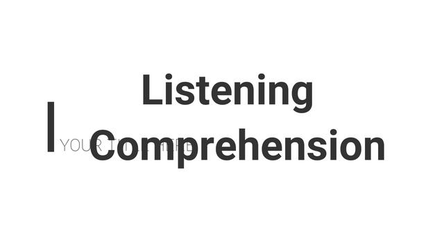 Listening Comprehension class 8 смотреть онлайн