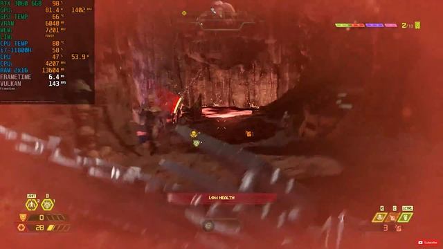 DOOM Eternal RTX 3060 + Intel i7-11800H | Ultra settings 1080p (Acer Predator Helios 300, 2021) смотреть онлайн