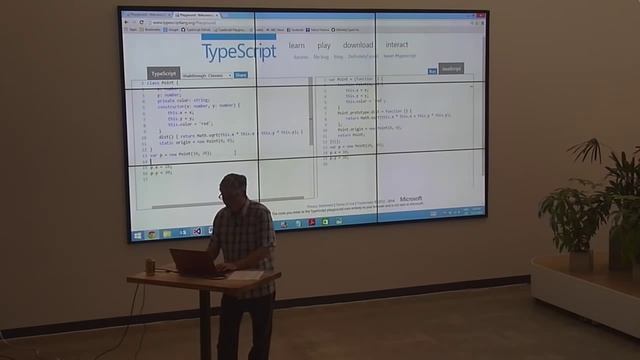 Anders Hejlsberg Tech Talk on Typescript смотреть онлайн