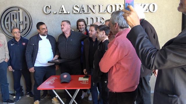 Reconocimiento de la Barra Eterna de San Lorenzo a Rubén Insua y al Dr. Rodofile. (05/10/2023) смотреть онлайн