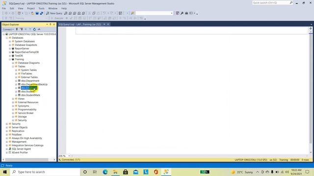 Delete a Table or Drop a Table in SQL смотреть онлайн