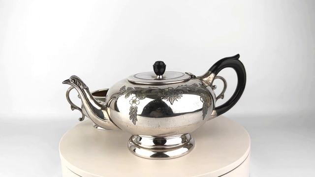 Чайный сервиз Pretty. Англия, серебрение, 1890-1920 гг. смотреть онлайн