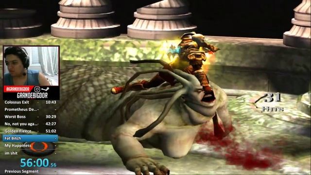 GOD OF WAR II - Speedrun Very Hard NG+ Glitchless - De Volta nas Runs?! #ClãBigdoriano смотреть онлайн