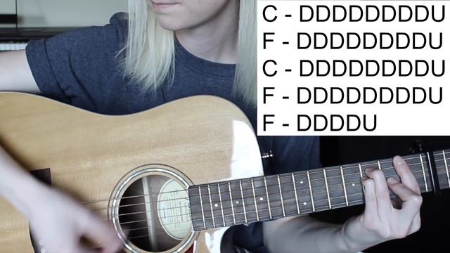 Northern Downpour - Panic! At The Disco | EASY GUITAR TUTORIAL смотреть онлайн