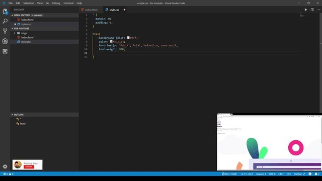 Create a Modern Web Design from Scratch - HTML CSS Speed Coding смотреть онлайн