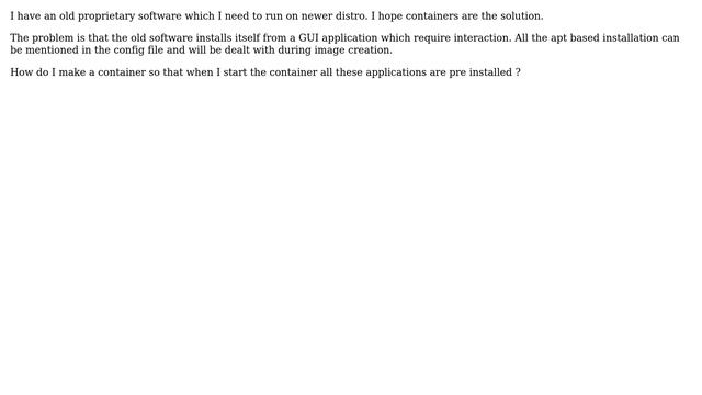 Ubuntu: Installing a GUI application in LXD/Docker with a GUI installer смотреть онлайн