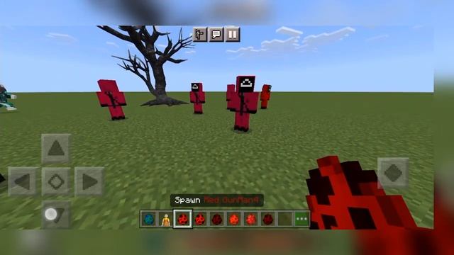 Игра в кальмара - Мод Майнкрафт ПЕ смотреть онлайн