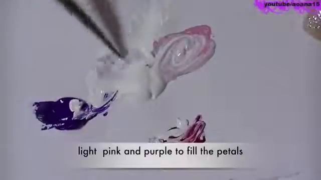 ❀Дизайн ногтей акриловыми красками/Простой дизайн ногтей❀ смотреть онлайн