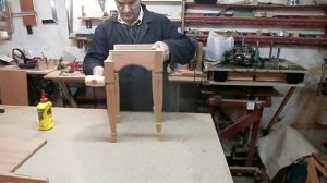 Табурет на "ласточкиных хвостах". Часть 2. Chair. Homemade stool wooden. Part 2.