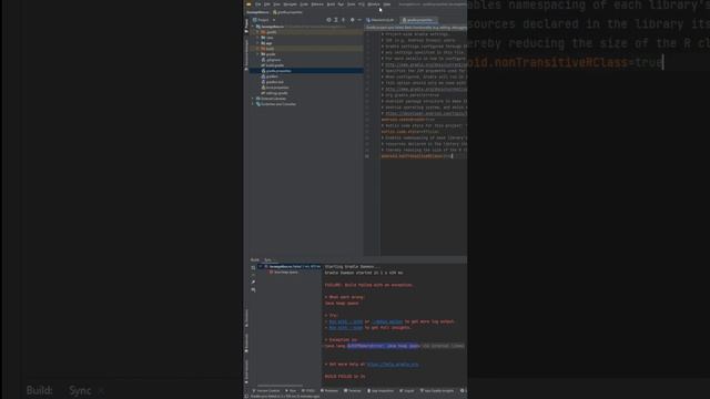 Как исправить ошибку Out of memory Java heap space? ?? Java, Kotlin, Android Studio #Shorts ✅ смотреть онлайн