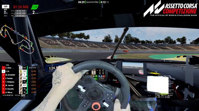 BARCELO CIRCUIT ASSETTO CORSA COMPETIZIONE #Gt3CaioBr # 2 смотреть онлайн