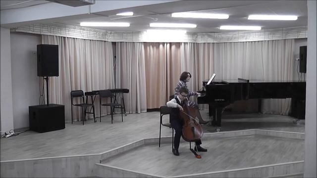 Л. Бетховен «Контрданс». Исполняет Матвей Ермолов (виолончель)