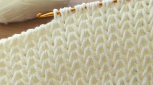 Самый простой тунисский узор для абсолютных новичков. За 10 минут разберется каждый!