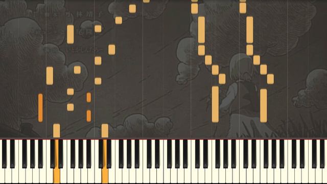 Akatsuki no Chinkonka (Attack on Titan S3 ED) - Synthesia / Piano Tutorial смотреть онлайн