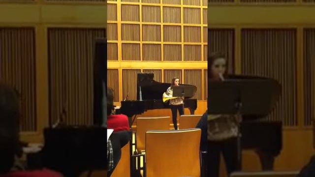 Strauss Horn Concerto no. 1, mvt 2 смотреть онлайн