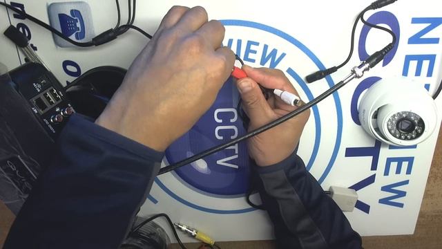 How to connect a Microphone add Audio to a DVR NVR with audio connectors смотреть онлайн