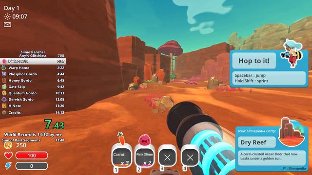 Slime Rancher Pink Gordo Speedrun in 34.75 смотреть онлайн