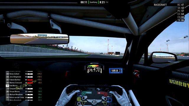Assetto Corsa Competizione Bentley Continental Race at Misano смотреть онлайн